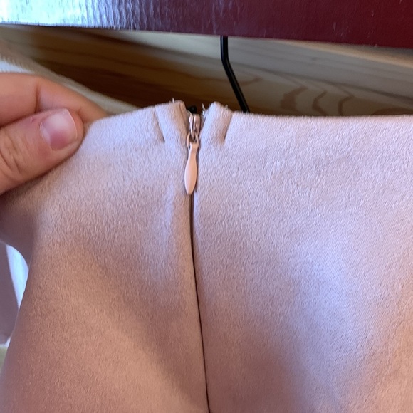 NWT REVOLVE SUPERDOWN Rebecca Strapless Shoulder Ruffle Cream Mini Dress Size XL - Picture 9 of 11